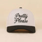 Pretty Please Two Tone Snapback Hat