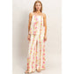 Floral Spaghetti Strap Top & Pants Set