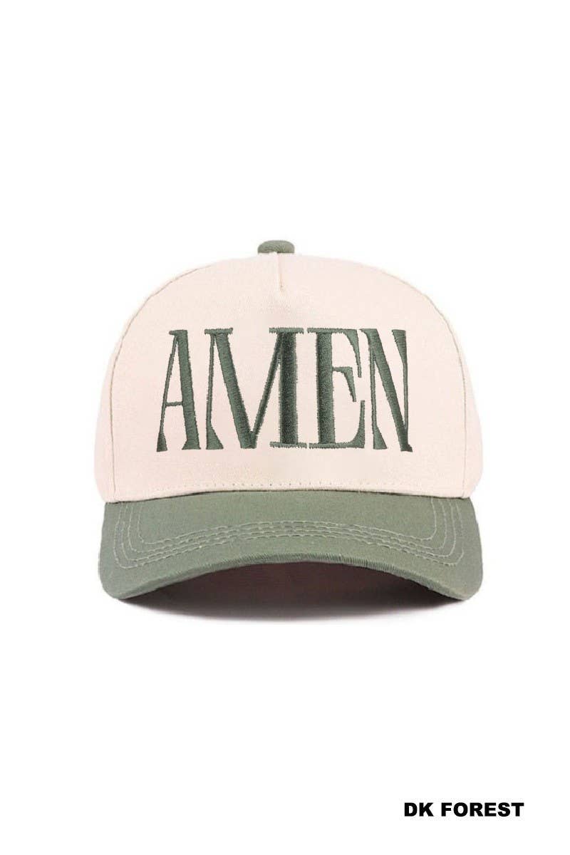 Amen Two Tone Cotton Hat