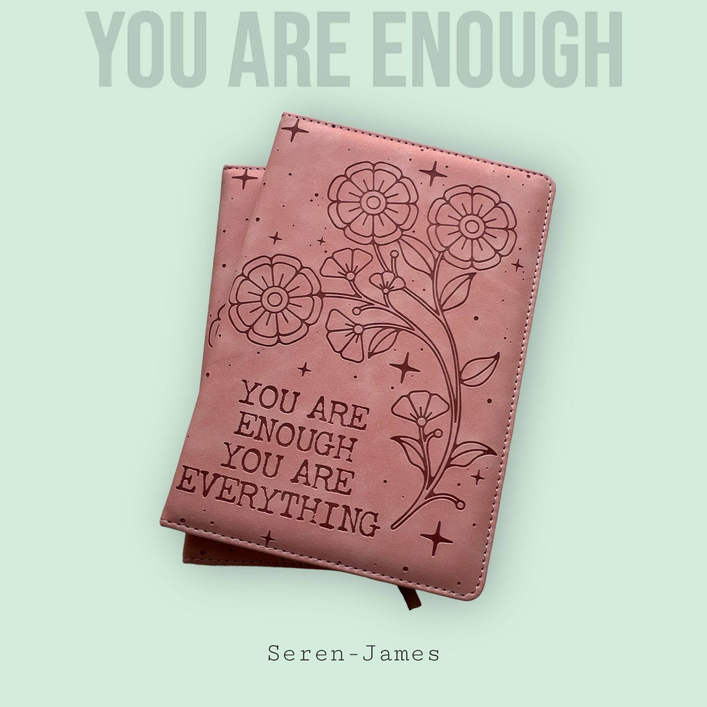 Journal You Are Enough You Are Everything Vegan Journal