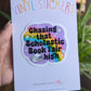 Chasing that scholastic book fair high, nostalgia sticker