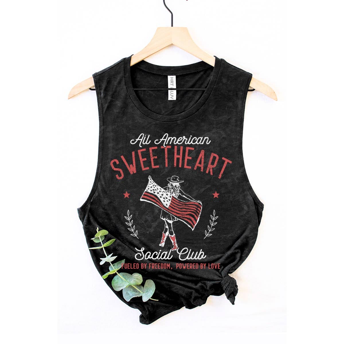 ALL AMERICAN SWEETHEART SOCIAL CLUB GRAPHIC TANK TOP