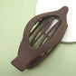 OVAL LAY DOWN FLAT HAIR CLAW CLIPS | 40H917