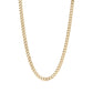 18K Gold PVD Stainless Steel Curb Chain Necklace
