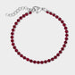 Stainless Steel Birthstone Tennis Bracelet