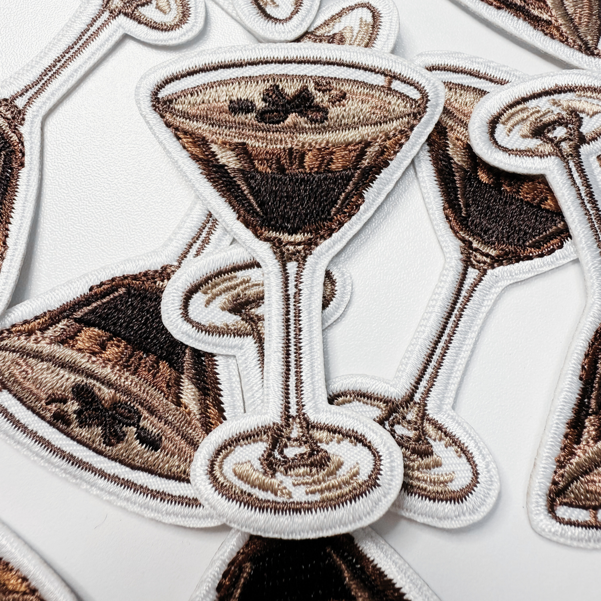 2.5" Espresso Martini - Embroidered Hat Patch
