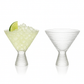 Clear Hobnail Martini Glasses - Set of 1 - (9oz)