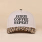 Coffee & Jesus Two Tone Cotton Hat
