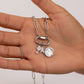 18K Gold PVD Paperclip Carabiner Necklace