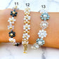 Japanese Miyuki Beaded Flower Bracelet