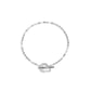 18K Gold PVD Stainless Steel Abstract Carabiner Bracelet