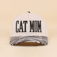 Cat Mom Two Tone Snapback Hat