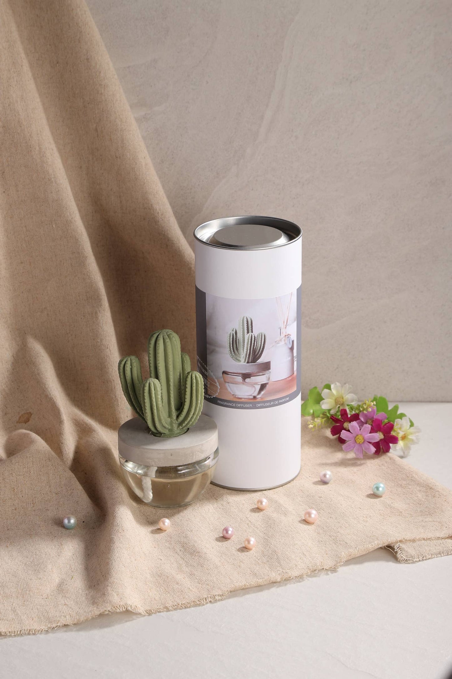 Cactus Ceramic+200ml/6.76FL OZ Refill Oil (CAC+WM)-Gift Set