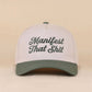 Manifest That Shit Two Tone Snapback Hat