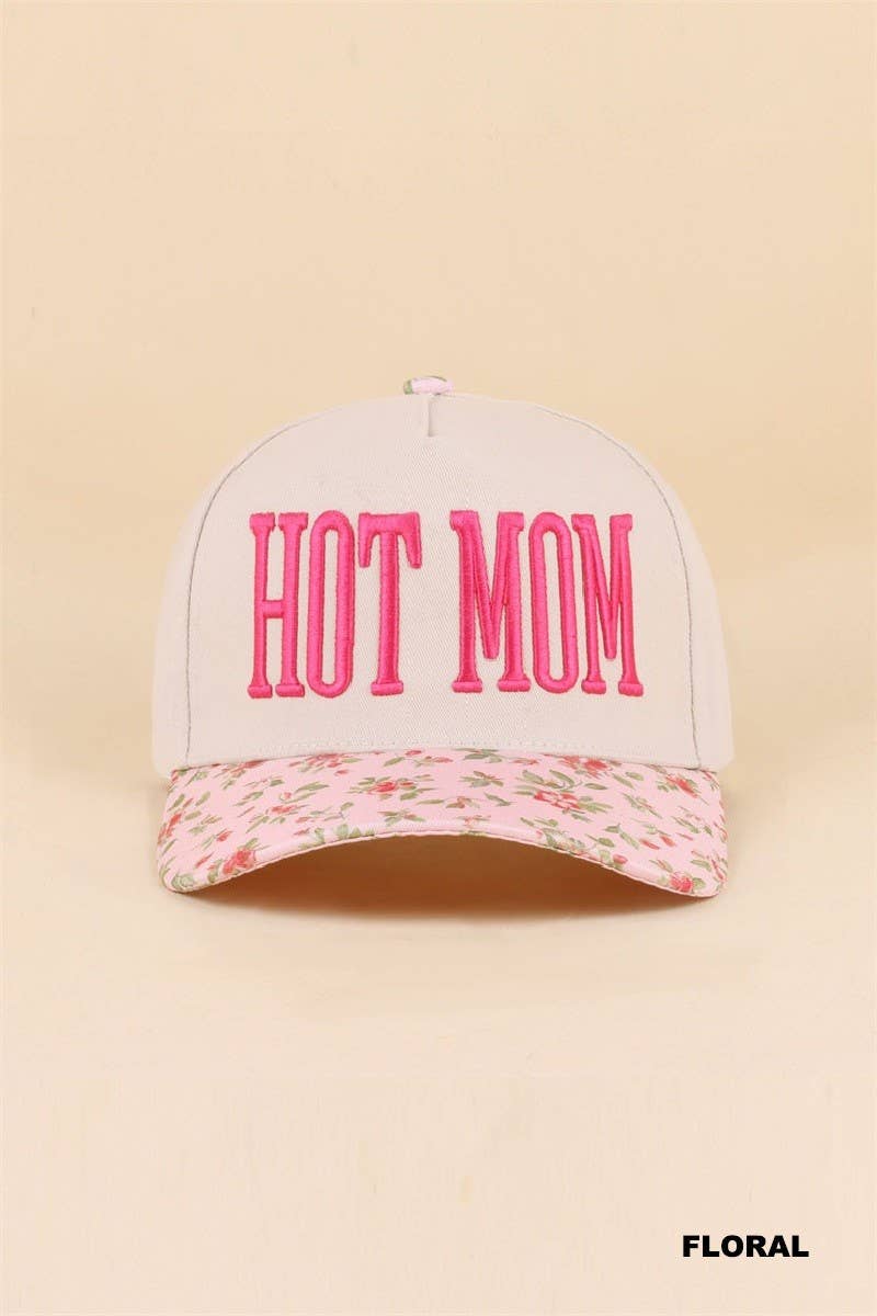 Hot Mom Two Tone Snapback Hat