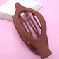 OVAL LAY DOWN FLAT HAIR CLAW CLIPS | 40H917