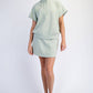 MODAL SCUBA QUARTER ZIP SHORT SLEEVE TOP