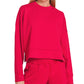 Scuba Sweatshirts & Shorts 2PC Set SI-27476 Zenana