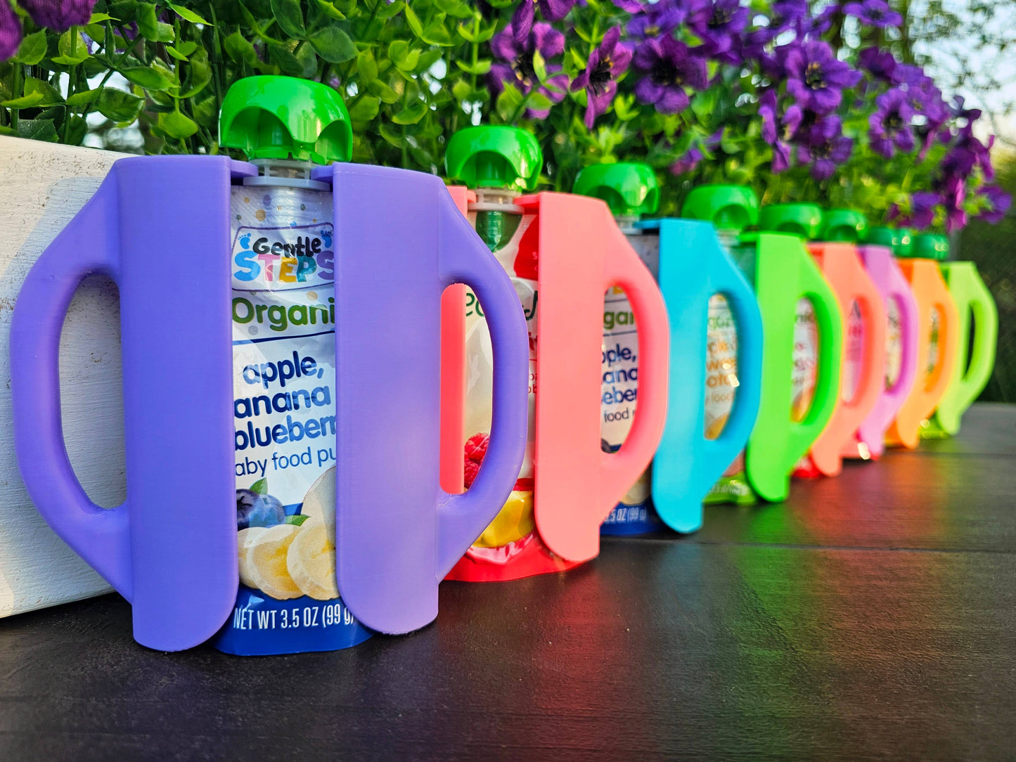 8 Colors- Squeeze Pouch Holder Baby Food