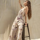 Floral Print Wide Leg Jumpsuit