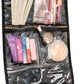 Joan & David The Teardrop Quilted Roll Hanging Toiletry Bag