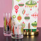 Retro Diamond Vintage Whiskey Rocks Cocktail Glass
