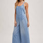 DENIM OVERALL JUMPSUIT