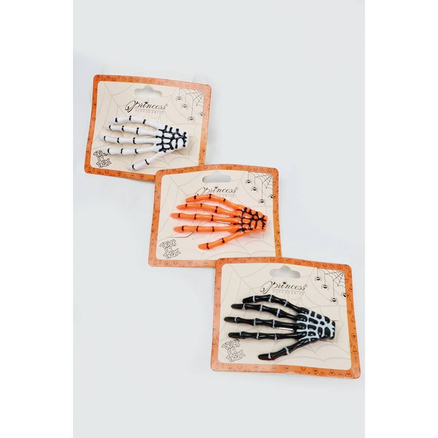 Skeleton Hand Hair Clip