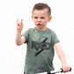 Rad | Boys Lightening Bolt and Checkered Shirt