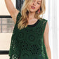 Casual Crochet Tank Top