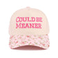 Could Be Meaner Two Tone Cotton Cap