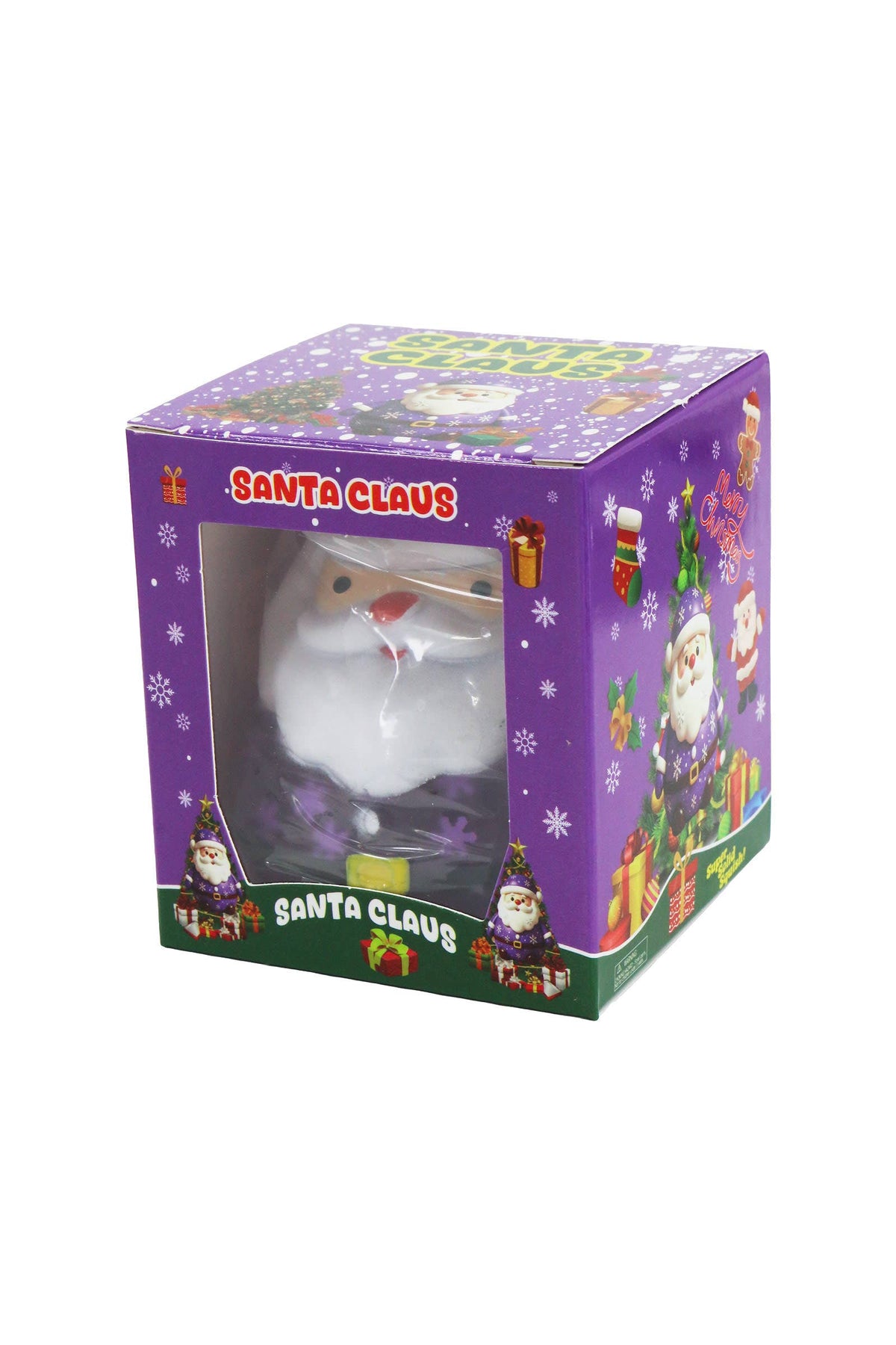 Santa and Snowman Sugar Maltose Putty Filled TPR Squishy