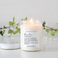 Bestie Noun Soy Candle / Lavender Vanilla / Friend Gift