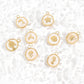 18K Gold PVD Sea Turtle Epoxy Charm