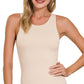 `Premium Rayon Double Layered Tank Top - Zenana