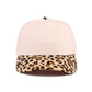 Plain Two Tone Canvas Cotton Snapback Hat