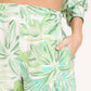 Set-Vacation Vibes Print Shorts