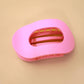 Jumbo Lay Flat Oval Hair Claw Clips Secure Styling | 40H982