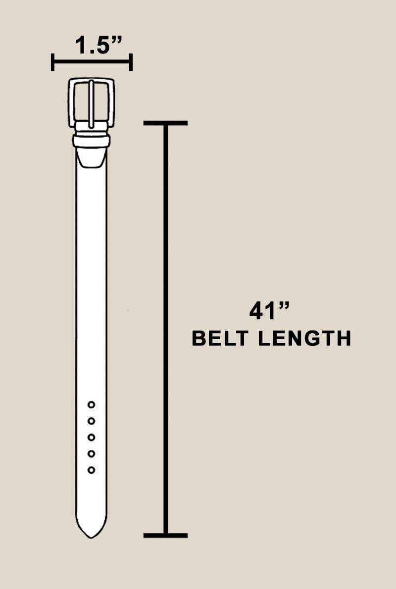 Metallic Studded Vegan Leather Belt