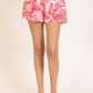 Set-Vacation Vibes Print Shorts