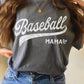 BASEBALL MAMA GRAPHIC TSHIRTS