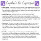 Capricorn Zodiac Crystal Bracelet