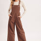 WIDE-LEG OVERALLS JUMPSUIT
