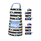 BLUEY Youth Apron and Oven Mitt Set - 3pc Kids Chef Outfit