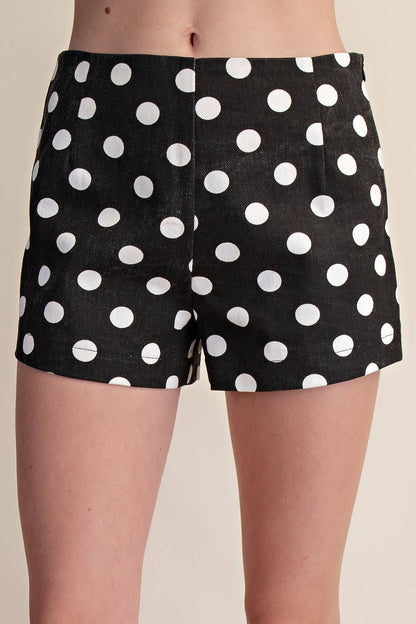 Fitted Mini Shorts