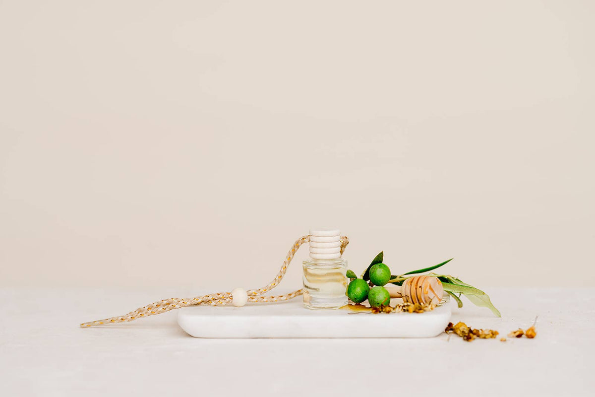 White Tea Car Diffuser – Sweet Floral + Earthy Musk
