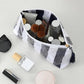 TRAVEL STRIPE COSMETIC MAKEUP POUCH BAG | 40P594