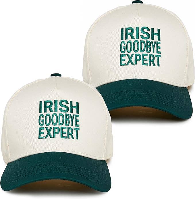 2 Pack: Two Tone Cap - Irish Goodbye Expert