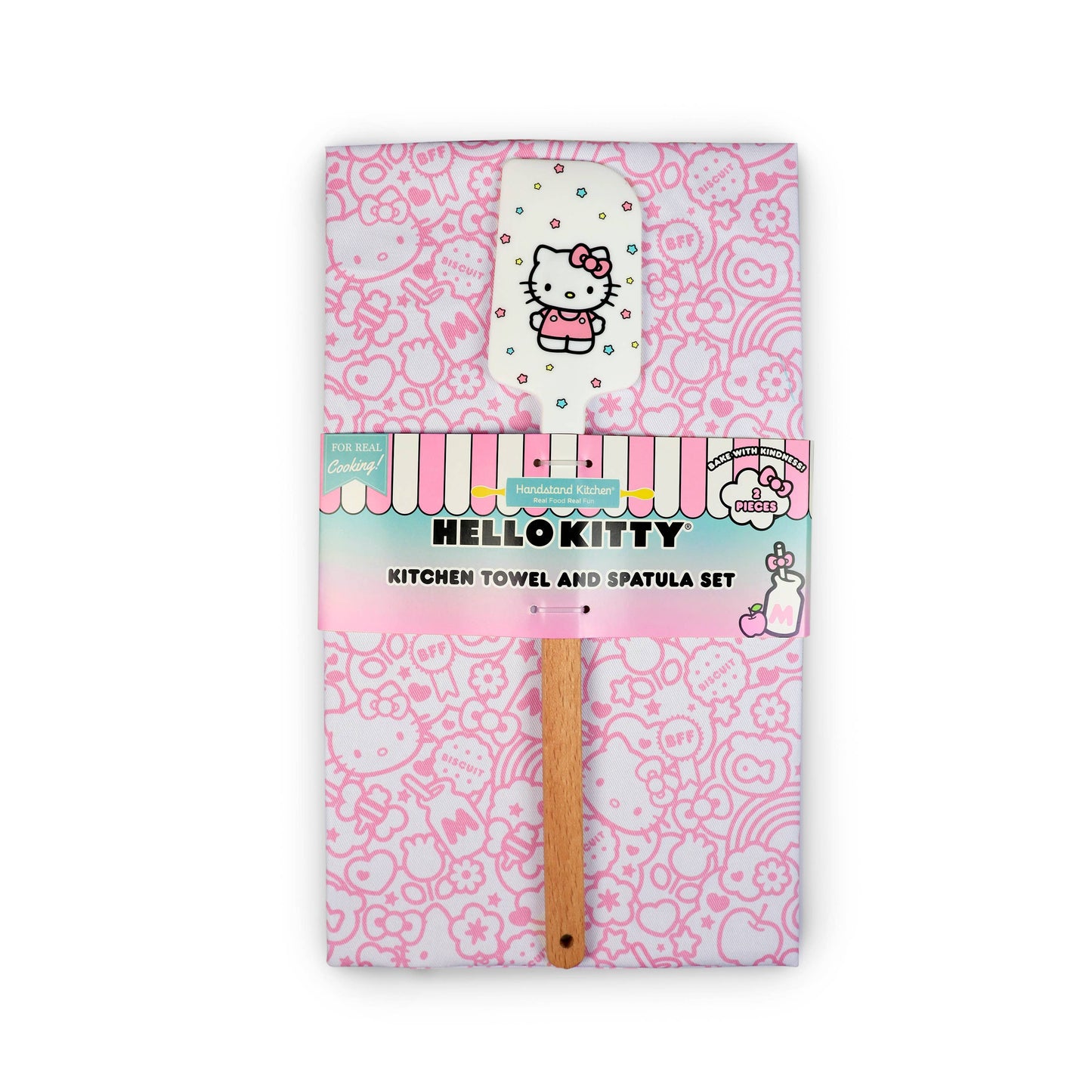 Hello Kitty® Kitchen Towel and Spatula Set – Gift-Ready Set