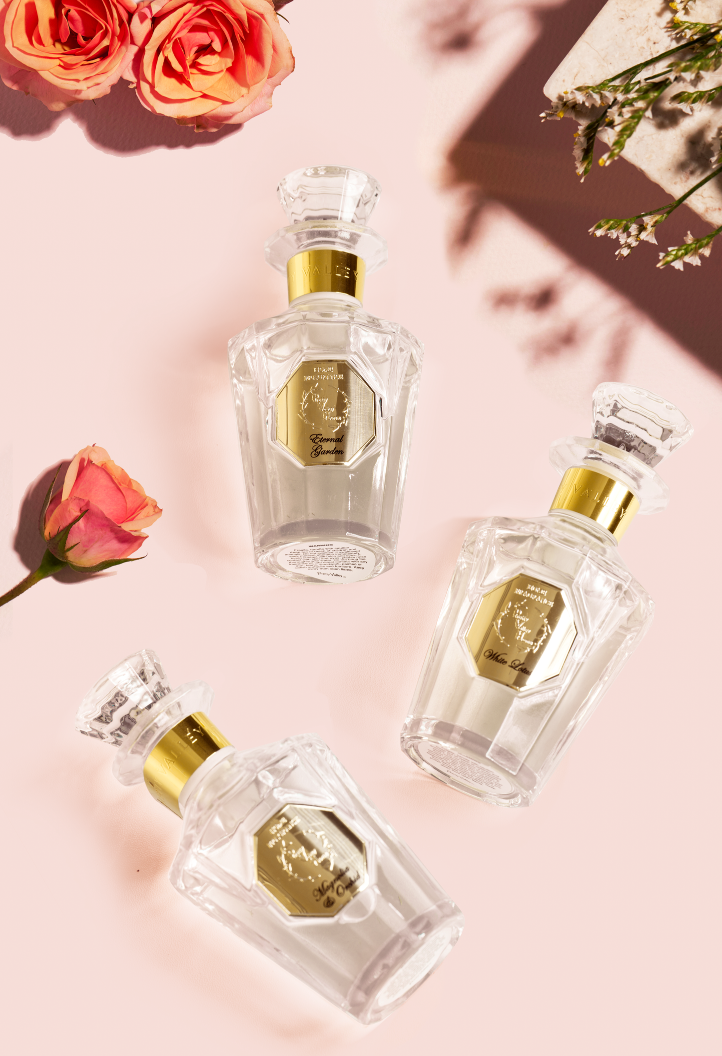 Reed Diffuser Sets !! NEW!! Vintage Rose Ceramic Diffuser